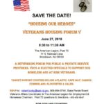 5th Regional Housing Our Heroes Forum