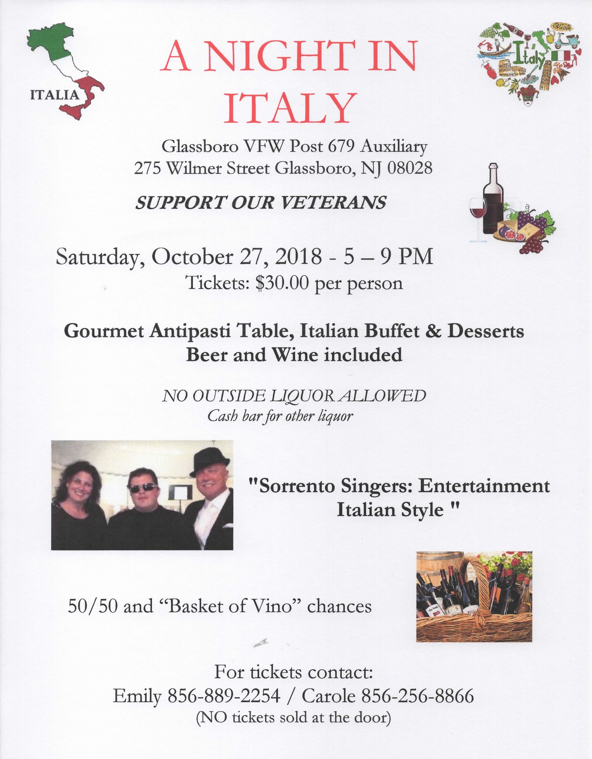 A Night in Italy Dinner Show