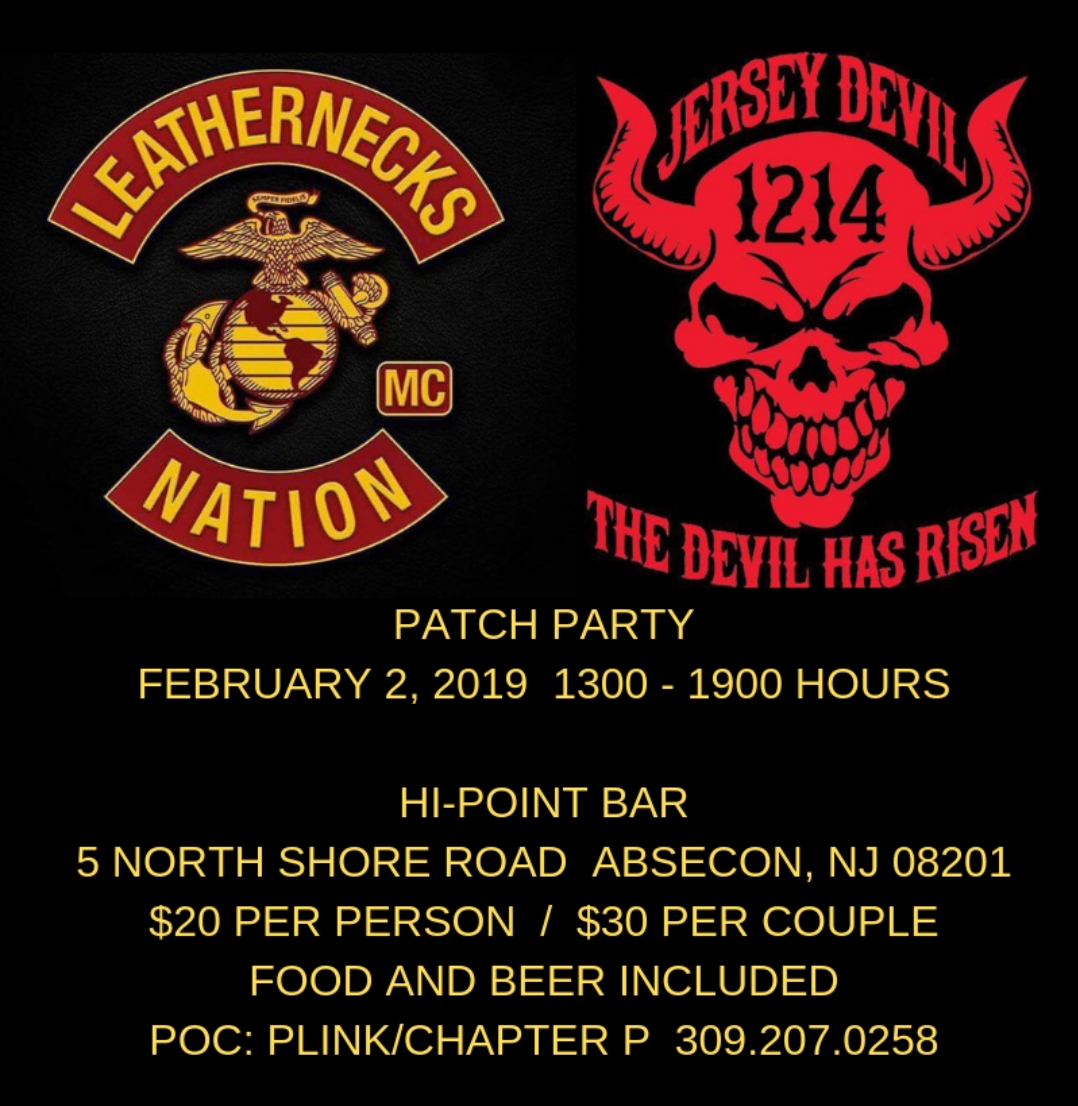 Jersey Devil chapter Patch party