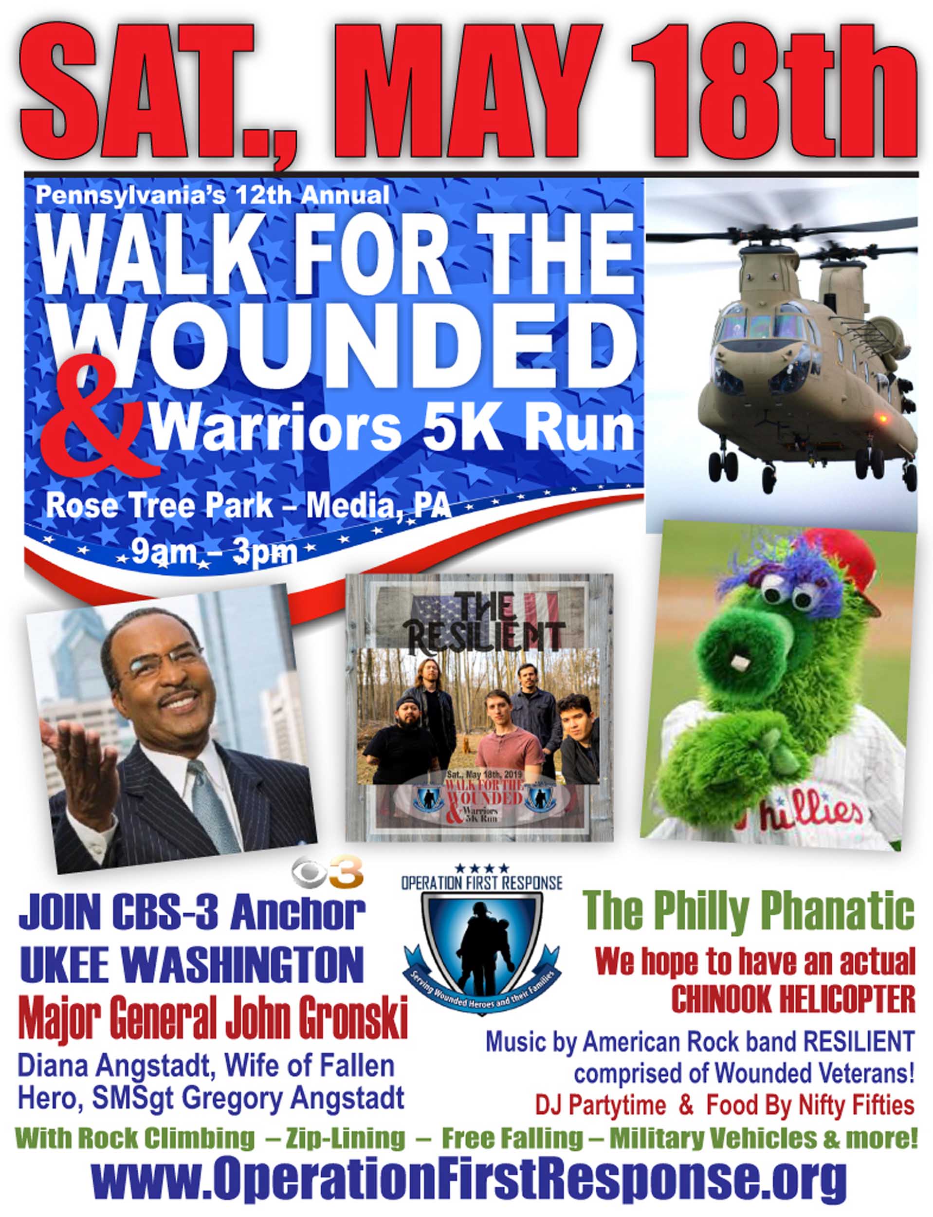 Walk for the Wounded & Warriors 5k Run