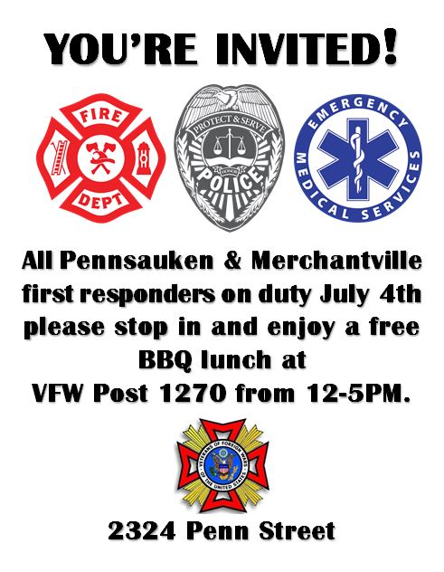 First Responders 4th of July BBQ