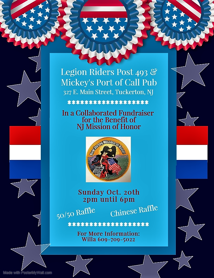 New Jersey Mission of Honor Fundraiser