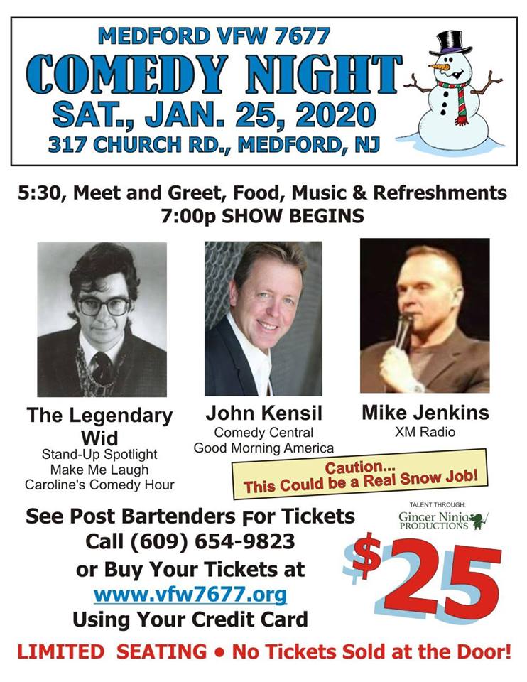 Comedy Night for the Medford VFW