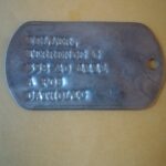 Dog Tag of Terrence Weller
