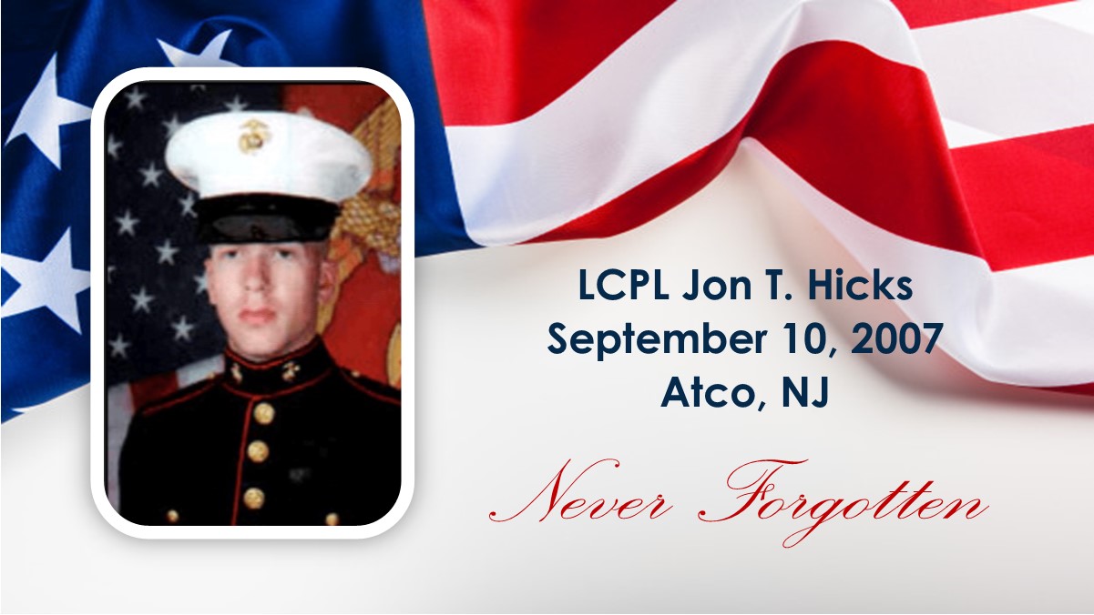 LCPL Jon Hicks