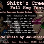 Shittz Creek Fall Hog Fest