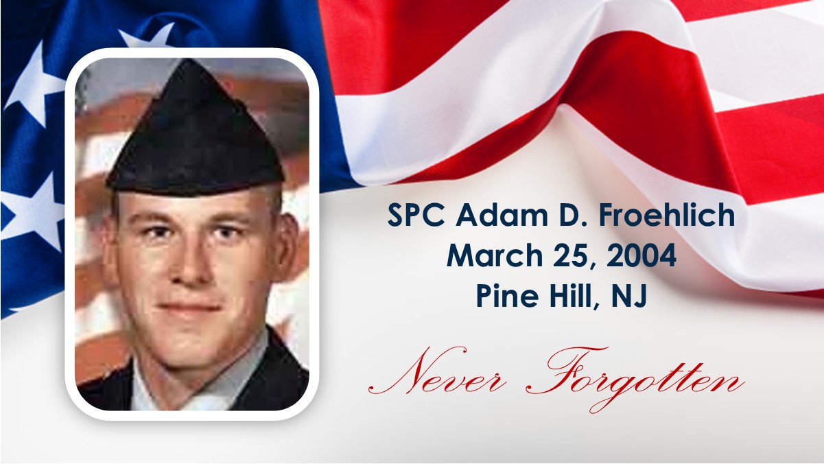 SPC Adam Froelich