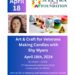 Art & Craft with Shy Myers for Veterans